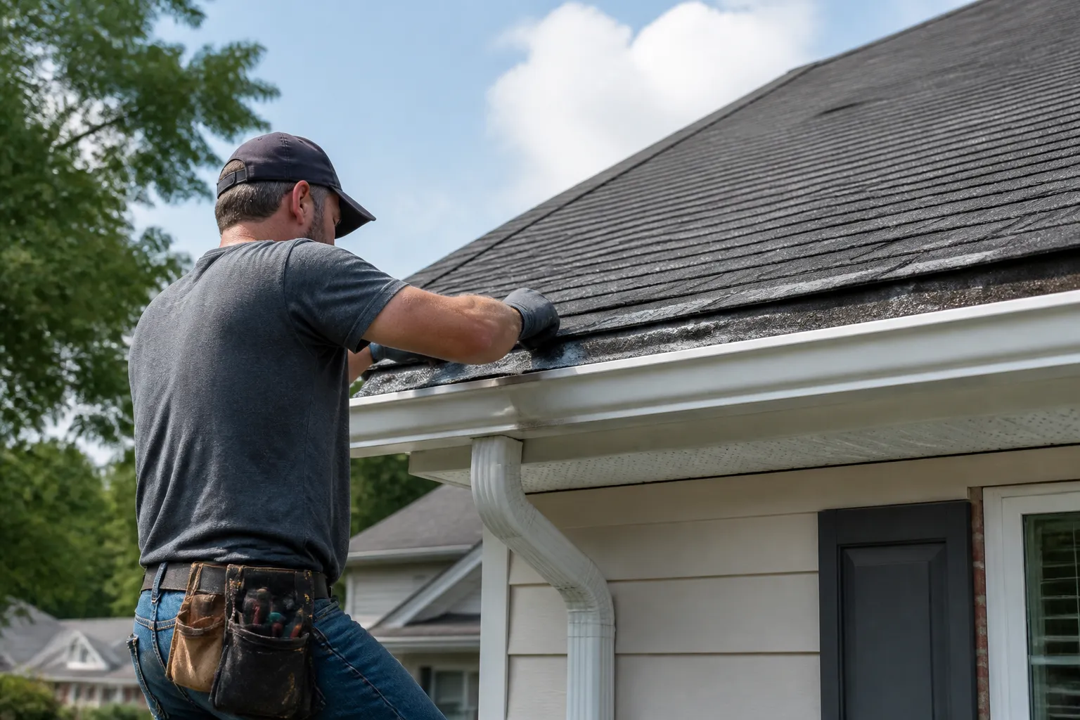 El Paso Roofing Job Site