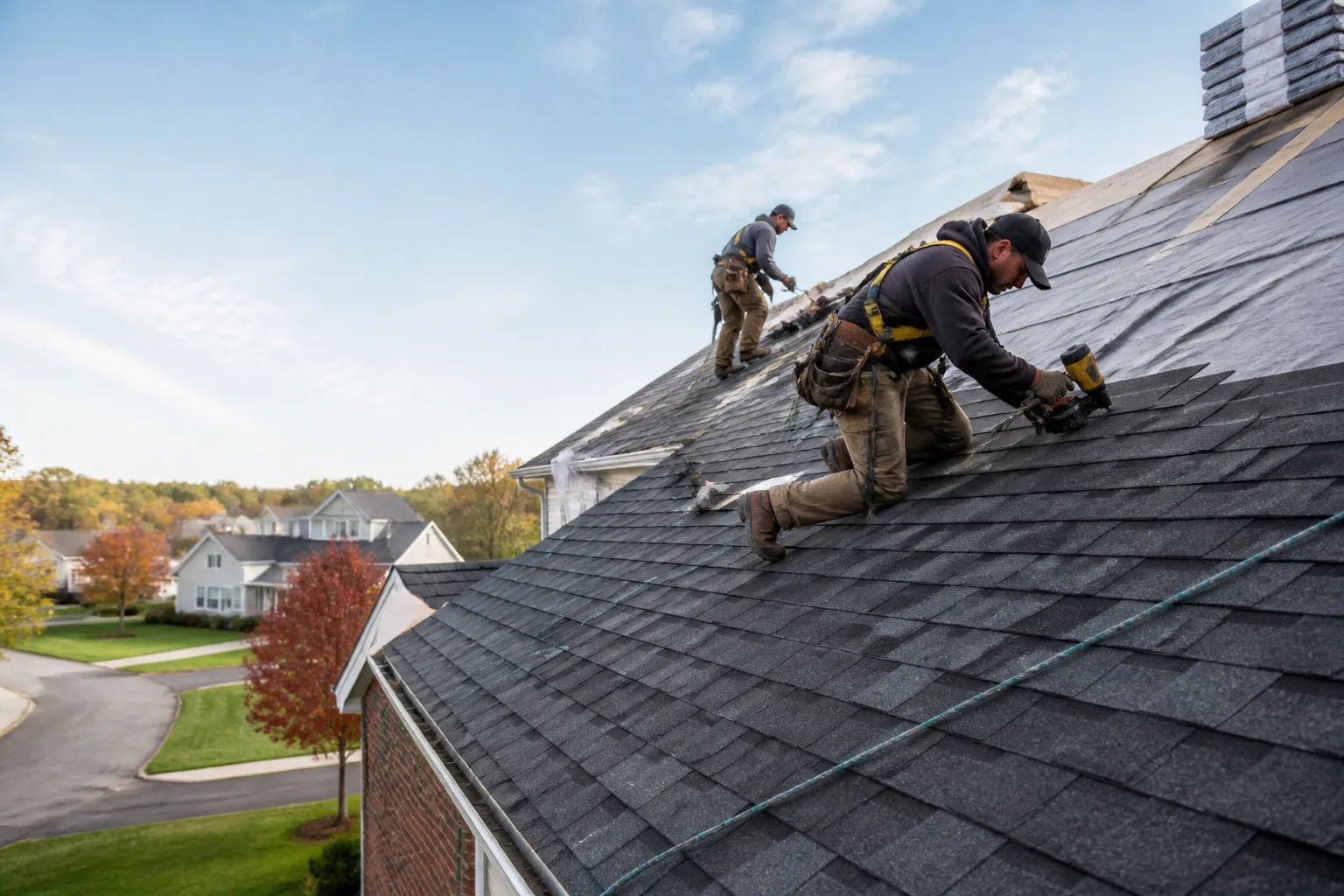Roofing Job Site Hero