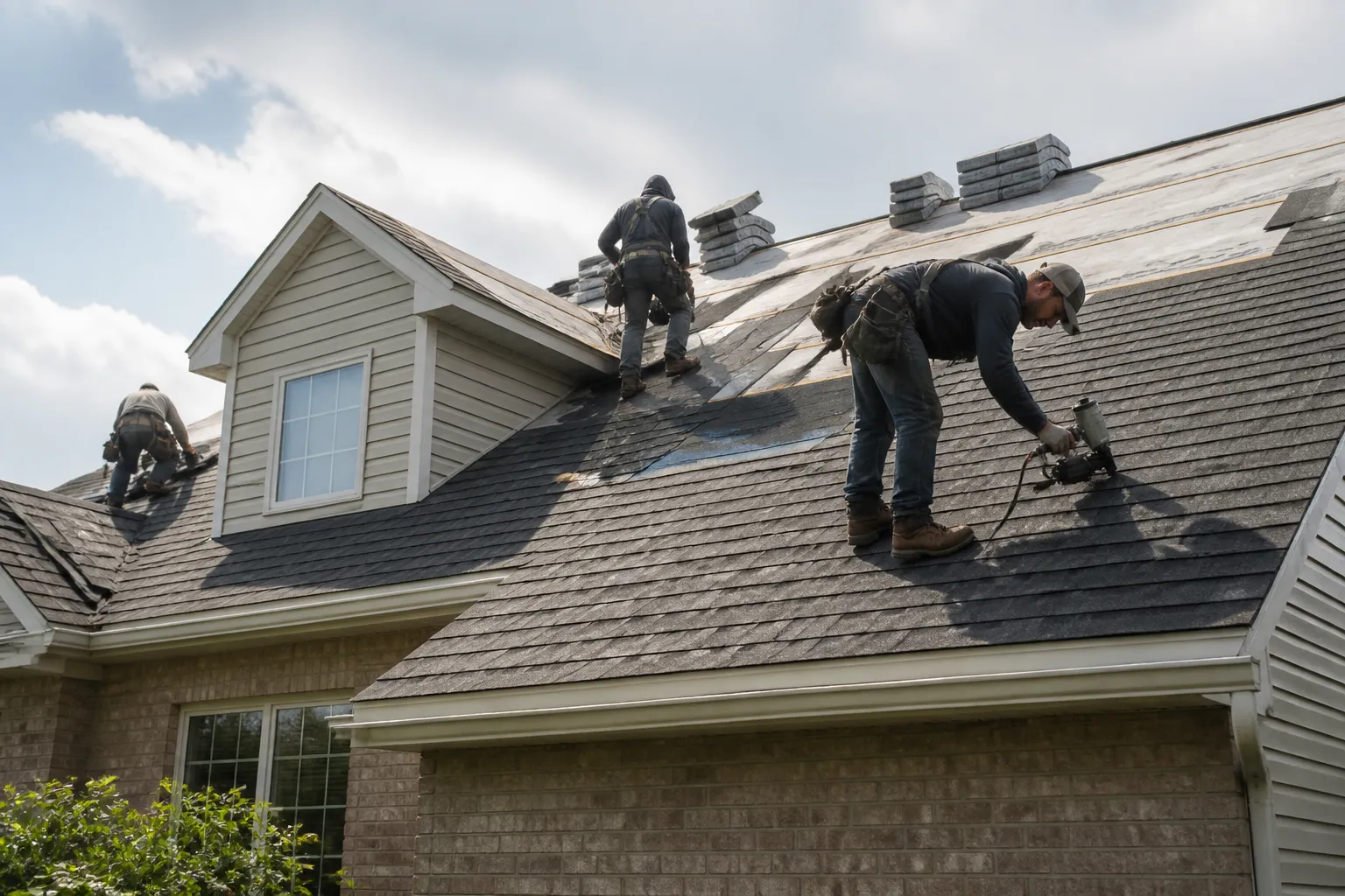 Peoria Roofing Job Site